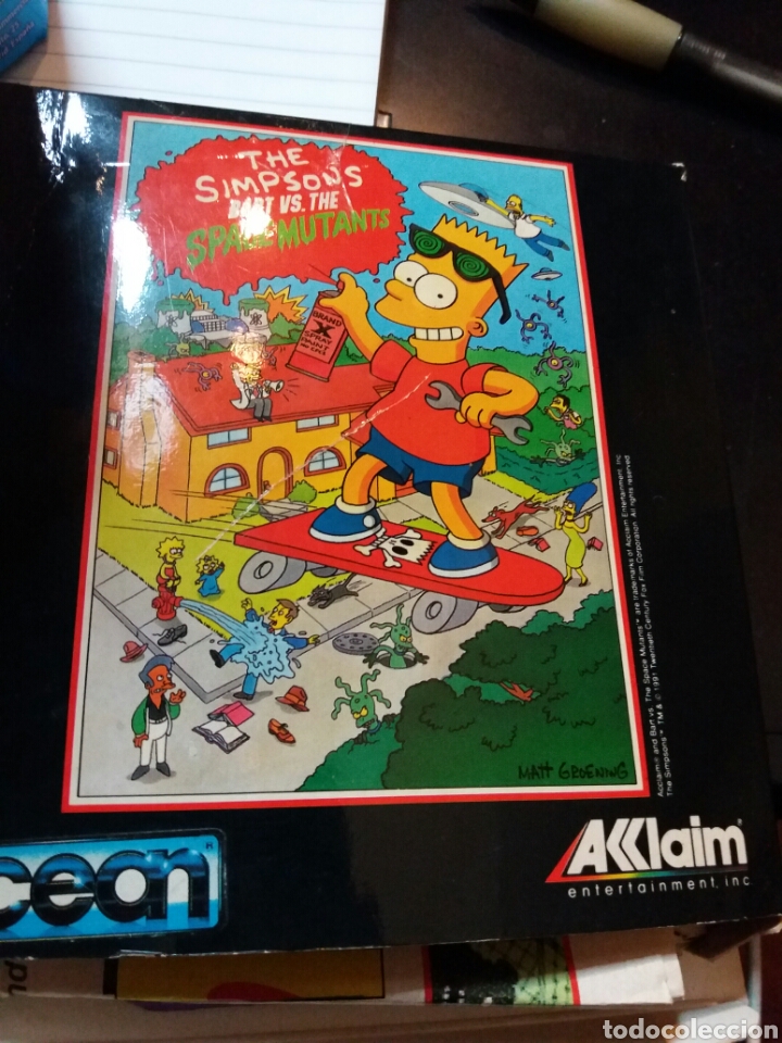 Videojuegos y consolas: The simpson Space mutants - Foto 1