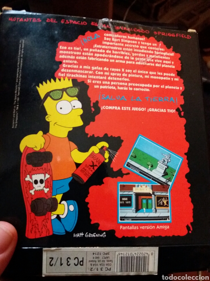 Videojuegos y consolas: The simpson Space mutants - Foto 2