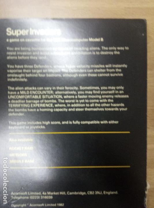 Videojuegos y consolas: Super Invaders - BBC Micro - Foto 2