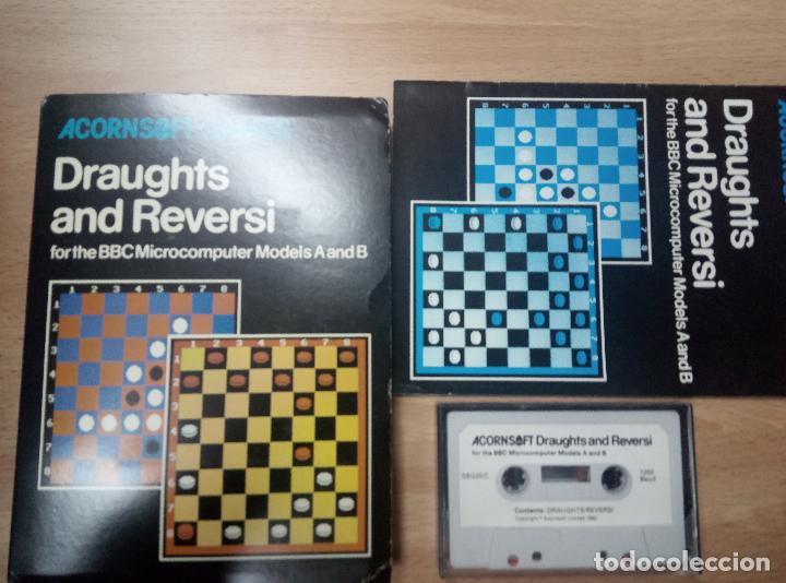 Videojuegos y consolas: Draughts and reversi - BBC Micro - - Foto 1