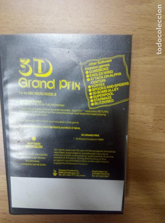 Videojuegos y consolas: 3d grand prix - BBC Micro - - Foto 2