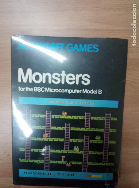 Videojuegos y consolas: MOnsters - BBC Micro - Nuevo precintado - Foto 1