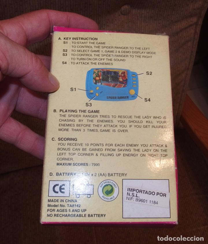 Videojuegos y consolas: SPIDER RANGER,LCD GAME,CAJA ORIGINAL,FUNCIONANDO - Foto 3