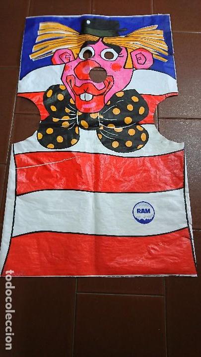 Videojuegos y consolas: ANTIGUO DISFRAZ PROMOCIONAL LECHE RAM - Foto 1