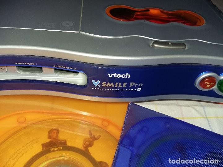 Videojuegos y consolas: VTE0001 - vtech Jv.smile pro + cables + mando - Foto 3