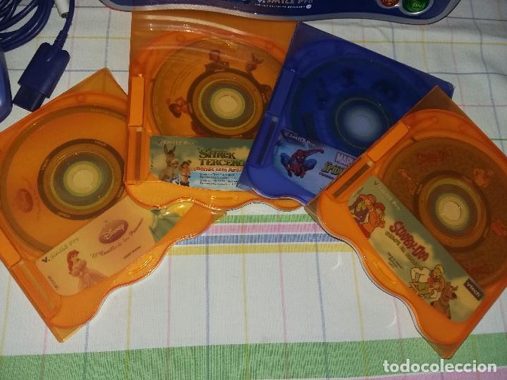Videojuegos y consolas: VTE0001 - vtech Jv.smile pro + cables + mando - Foto 4