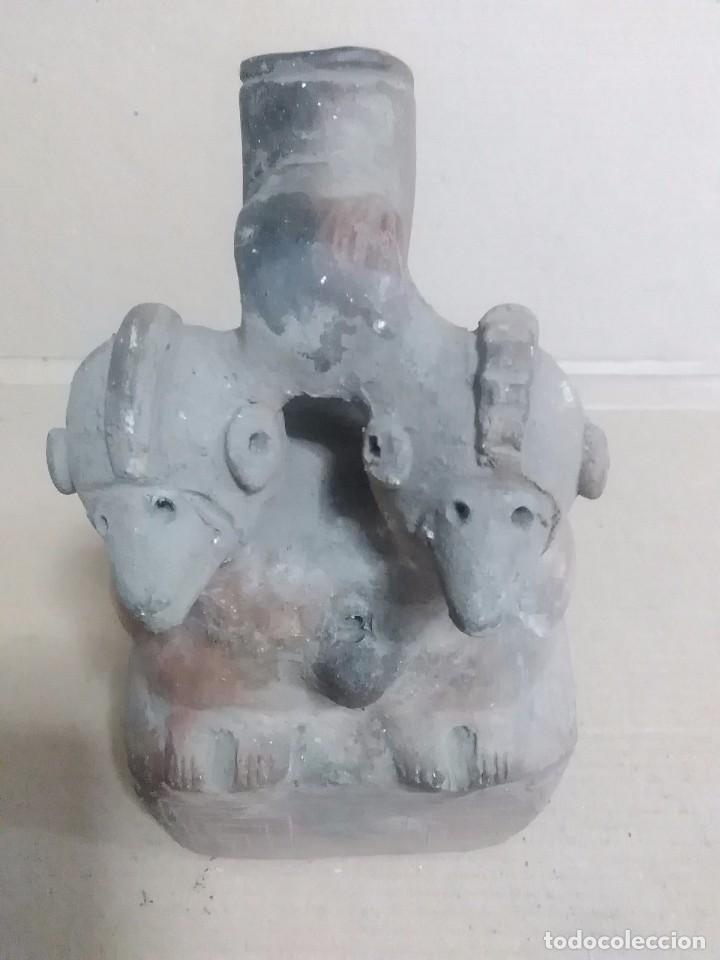 Videojuegos y consolas: Silbato terracota antiguo - Foto 1