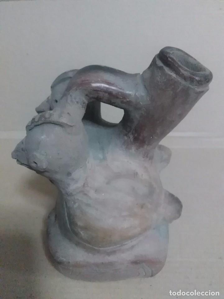 Videojuegos y consolas: Silbato terracota antiguo - Foto 2