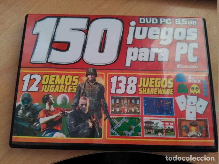 Videojuegos y consolas: micromania 150 juegos para pc DVD - Foto 1