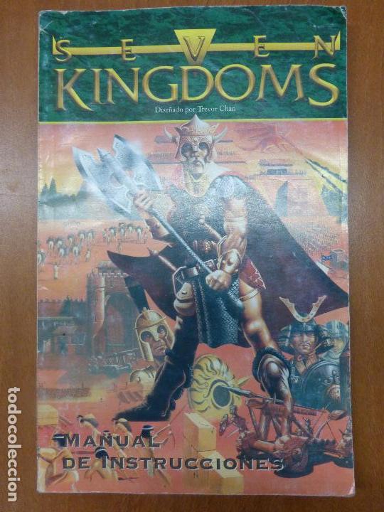 Videojuegos y consolas: SEVEN KINGDOMS - manual de instrucciones - Foto 1