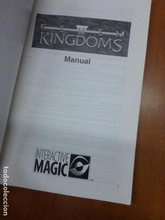 Videojuegos y consolas: SEVEN KINGDOMS - manual de instrucciones - Foto 4