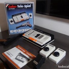 Videojuegos y Consolas: CONSOLA SANWA 9012 COLOR-TELE-SPIEL AÑO 1977 - FUNCIONANDO - VER VDIDEO!!!!!