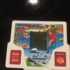 Videojuegos y Consolas: MAQUINITA GAME AND WATCH TIGER MINIATURE GOLF 1988. Lote 107614020