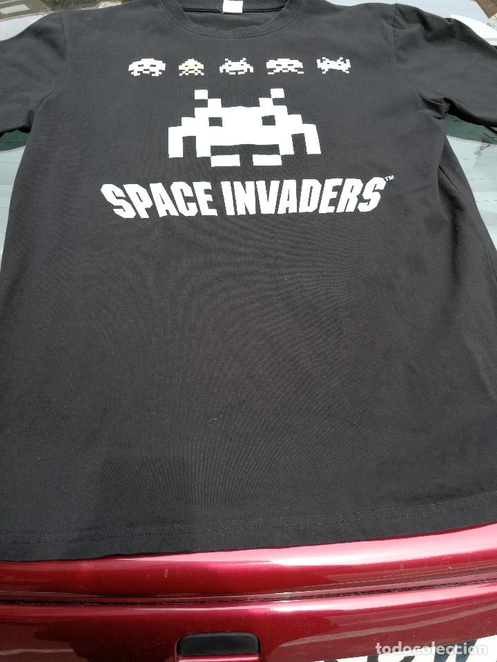 Videojuegos y consolas: CAMISETA SPACE INVADER TALLA M - Foto 2