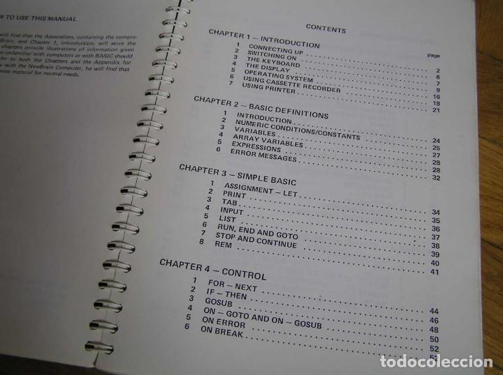 Videojuegos y consolas: NEWBRAIN HANDBOOK GRUNDY BUSINESS SYSTEMS - Foto 5