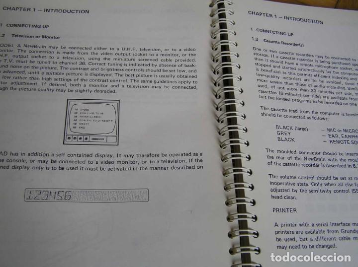 Videojuegos y consolas: NEWBRAIN HANDBOOK GRUNDY BUSINESS SYSTEMS - Foto 14