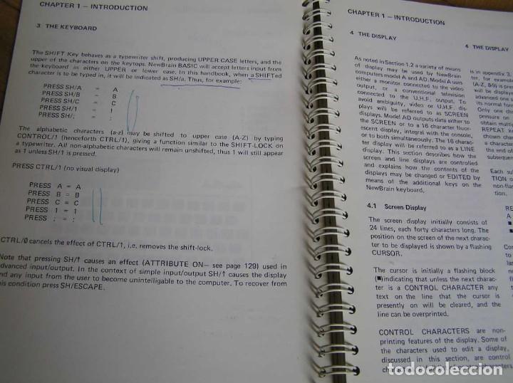 Videojuegos y consolas: NEWBRAIN HANDBOOK GRUNDY BUSINESS SYSTEMS - Foto 16
