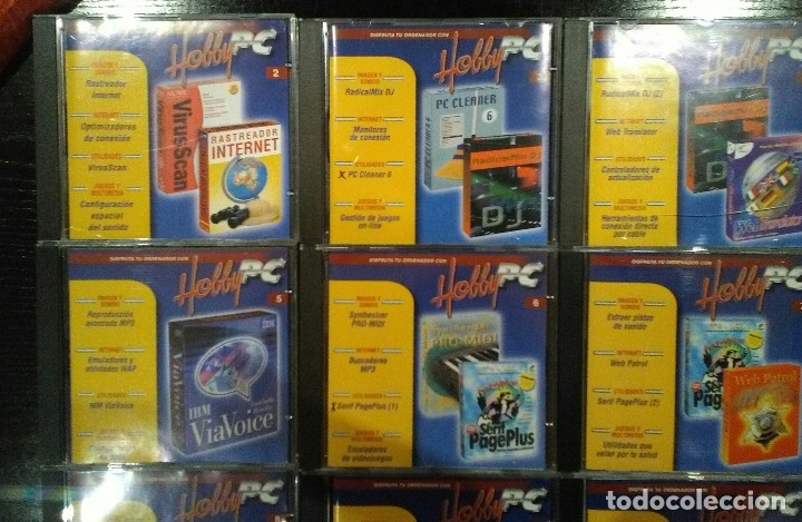 Videojuegos y consolas: Coleccion completa multimedia Hobby Pc - Foto 2