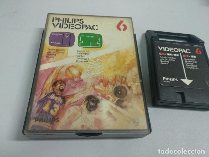 Videojuegos y consolas: PHILIPS VIDEOPAC 6 Tenpin Bowling - Foto 1