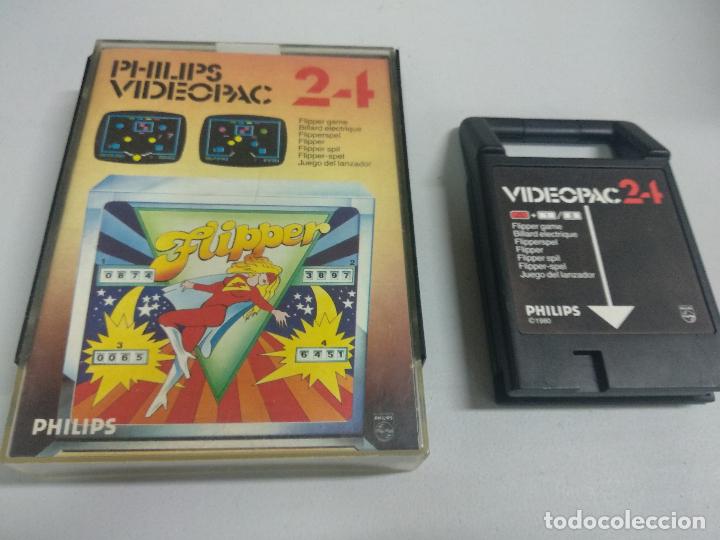Videojuegos y consolas: PHILIPS VIDEOPAC 24 Flipper - Foto 1