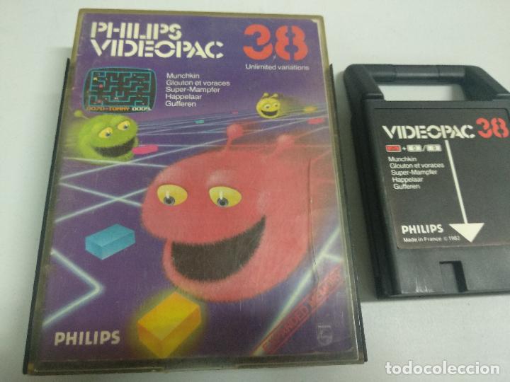 Lot De 4 Jeux Philips Videopac G7000 - Cassettes 4, 16, 38, 22 - état Correct - Rétro Gaming PAL