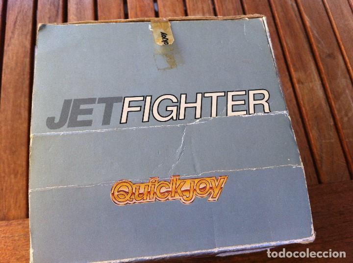 Videojuegos y consolas: Joystick Jet Fighter Quickjoy. SV-126 caja original. Compatible con Atari, Commodore y CPC Computers - Foto 5