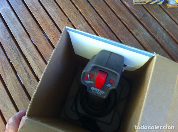 Videojuegos y consolas: Joystick Jet Fighter Quickjoy. SV-126 caja original. Compatible con Atari, Commodore y CPC Computers - Foto 6