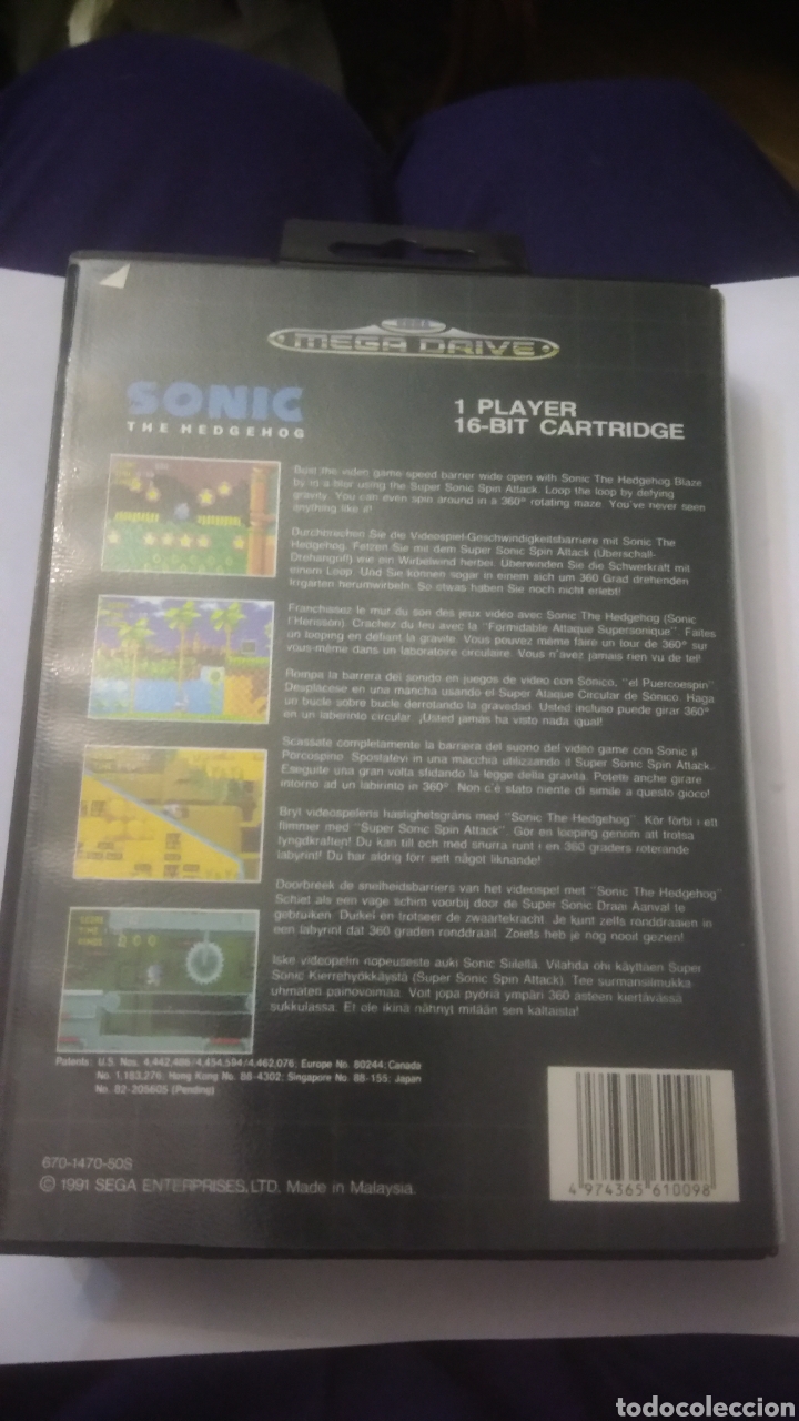 Videojuegos y consolas: SONIC. juego antiguo - Foto 3