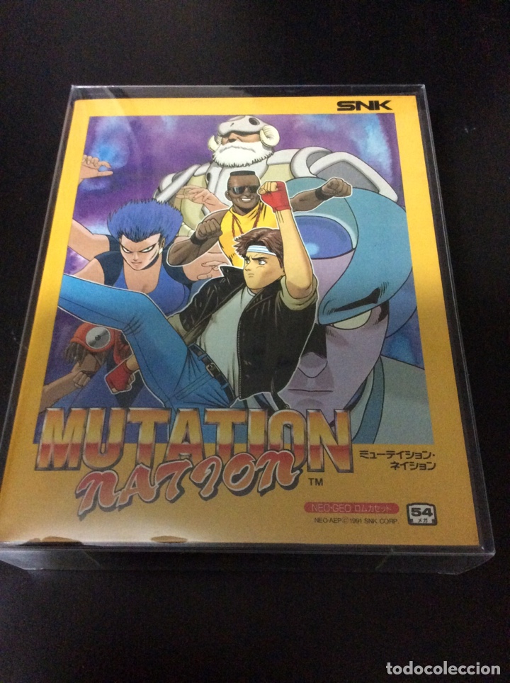 Video Games and Consoles: Videojuego para NEO GEO AES Mutation Nation.