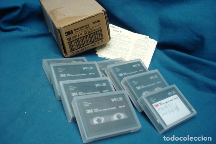 Videojuegos y consolas: DATA TAPE 4 mm. MARCA 3M - 8 UNIDADES - Foto 1