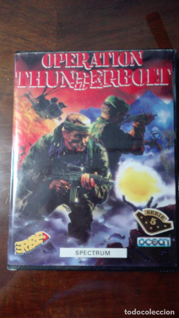 Videojuegos y consolas: OPERATION THUNDERBOLT.- SPECTRUM - Foto 1