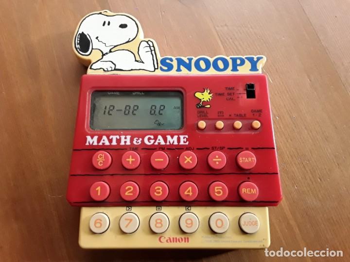 Videojuegos y consolas: SNOOPY MATH & GAME CANON - Foto 1