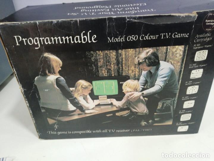 Videojuegos y consolas: antigua consola en caja tipo pong programmable - Foto 1