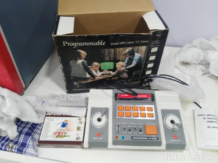 Videojuegos y consolas: antigua consola en caja tipo pong programmable - Foto 4