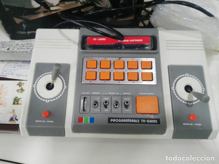 Videojuegos y consolas: antigua consola en caja tipo pong programmable - Foto 5