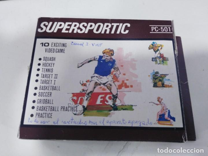 Videojuegos y consolas: antigua consola en caja tipo pong programmable - Foto 11