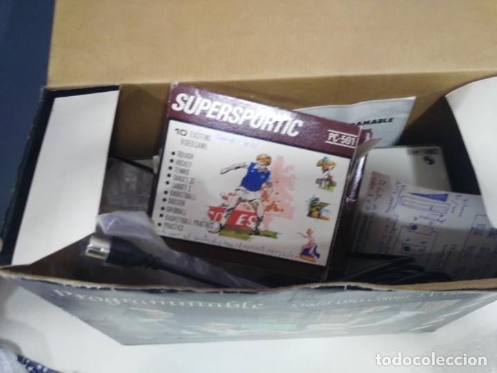 Videojuegos y consolas: antigua consola en caja tipo pong programmable - Foto 12