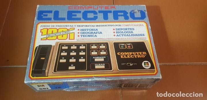 Videojuegos y consolas: COMPUTER ELECTRO JUEGO DE PREGUNTAS Y RESPUESTAS POR COMPUTADORA FUNCIONANDO - Foto 1