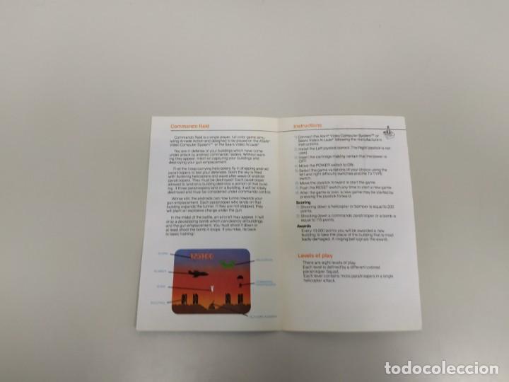 Videojuegos y consolas: 1118- STAR STRIKE GAME INSTRUCTIONS COMMANDO RAID US GAMES VC 1004 1982 - Foto 2