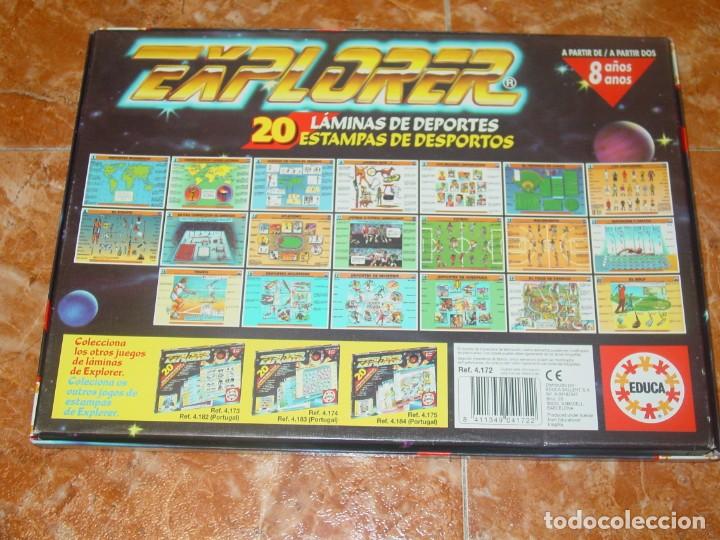 Videojuegos y consolas: Pack de 20 l&aacute;minas de deportes del juego electr&oacute;nico EXPLORER de EDUCA - Foto 3