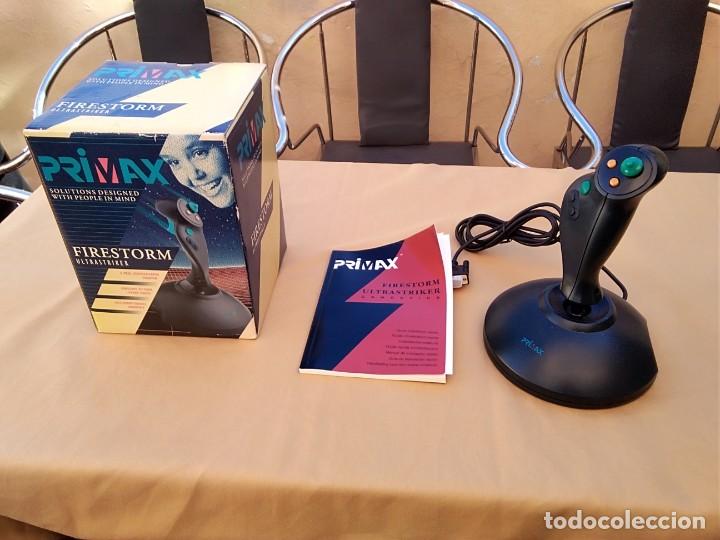 Videojuegos y consolas: Primax firestorm. Joystick (para pc) pr&aacute;cticamente sin uso. - Foto 1
