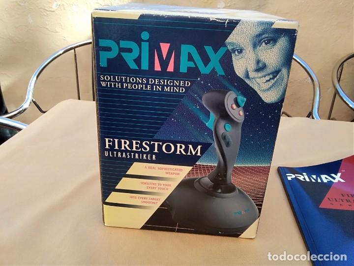 Videojuegos y consolas: Primax firestorm. Joystick (para pc) pr&aacute;cticamente sin uso. - Foto 2
