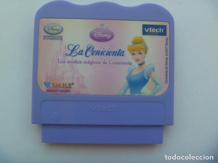 Videojuegos y consolas: JUEGO PARA LA CONSOLA EDUCATIVA DE VTECH : LA CENICIENTE , DE DISNEY - Foto 1