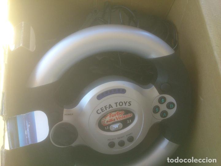 Videojuegos y consolas: ORIGINAL TURBO VOLANTE CEFA. - Foto 4