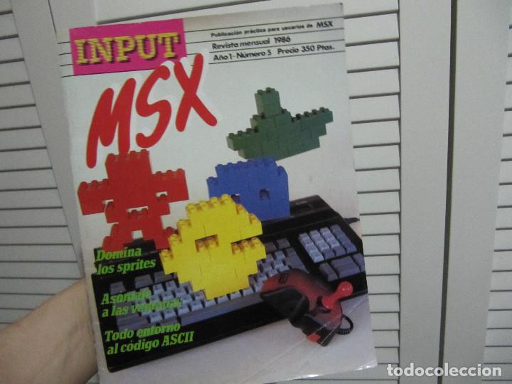 Videojuegos y consolas: REVISTA INPUT MSX A&Ntilde;O 1 NUMERO 5 1986 - Foto 1