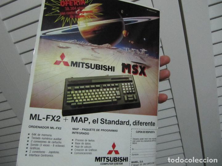 Videojuegos y consolas: REVISTA INPUT MSX A&Ntilde;O 1 NUMERO 5 1986 - Foto 4