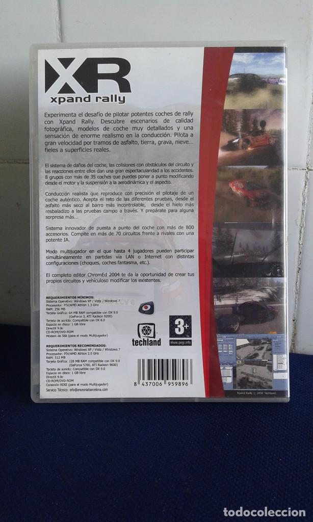 Videojuegos y consolas: JUEGO PC DVD ROM, XR XPAND RALLY - Foto 2