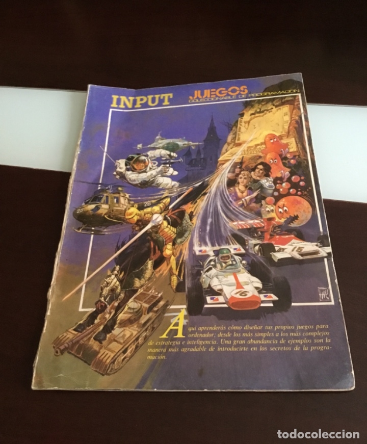 Videojuegos y consolas: Antigua revista INPUT 1982 Coleccionable de programaci&oacute;n videojuegos - Foto 1