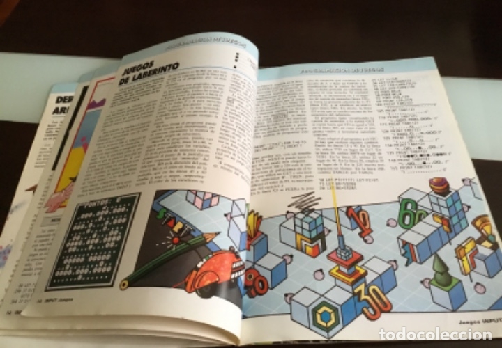 Videojuegos y consolas: Antigua revista INPUT 1982 Coleccionable de programaci&oacute;n videojuegos - Foto 3