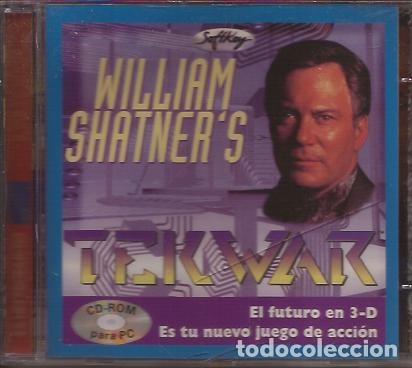 Videojuegos y consolas: JUEGO CD ROM PARA PC TEKWAR WILLIAM SHATNER SOFTKEY MULTIMEDIA - Foto 1